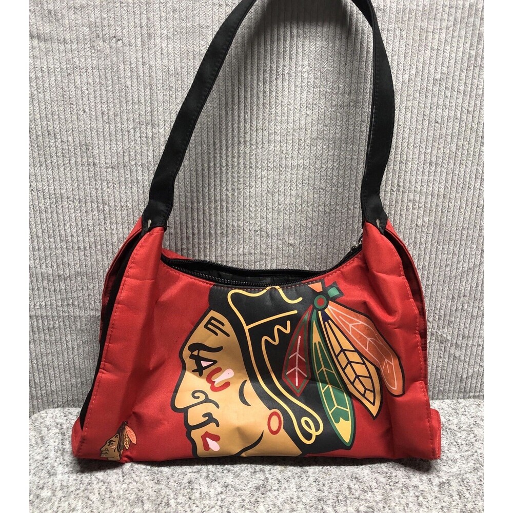 NHL Little Earth Production Purse Indian Graphic Logo Sports Fan